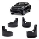 Kit 04 Peças Parabarro Strada 2021 a 2024 Diant e Traseiro