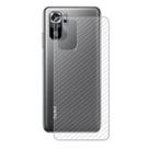 Kit 04 Películas Traseira de Carbono Redmi Note 10 5G