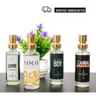 Kit 04 Perfumes Importado Inspiração 15ml Alta Fixação Perfume Masculino Feminino e Unissex de Bolso
