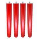 Kit 04 Pés Palito Vermelho 25 cm D10 - D'Rossi