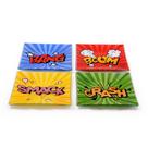 Kit 04 Petisqueiras Quadradas Comics 17016 Glass Ware Industria