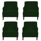 Kit 04 Poltronas Genesis Verde
