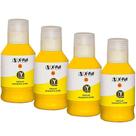 Kit 04 Refil de Tintas Compatível Canon GI-16 Amarelo