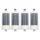 Kit 04 Refil Pro Saude Blindado Carvão Ativado Torneira