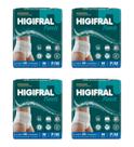 Kit 04 Roupa Intima Higifral Pants Tam P/M 8Un - Eurofral