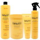 Kit 04 Salão Itallian Trivitt Shampoo Masc. Cond. e Termico Kit 04 Salão Itallian Trivitt Shampoo Masc. Cond. e Termico