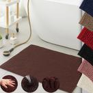 Kit 04 Tapete Antiderrapante para Banheiro Macarrão 40 x 60 Bolinha Porta de Entrada Sala de Estar Quarto Peludo Bem Vindo