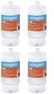 KIT 04 UN Refil De Reposição AB200 Acquabios POU 7 Aplicavel ACQUA 200