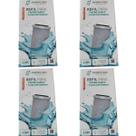 Kit 04 Un Refil Original P/filtros Hidrofiltros Pou 5 80l/h