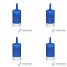 Kit 04 Un Refil Purificador De Água Hf 40 Rosca Longa Cônica