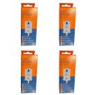 Kit 04 Un Vela Filtro Barro Carvão Ativado Elite Tripla Ação