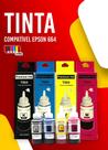 Kit 04 Und Tintas compatível Epson T664