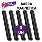 Kit 05 Barra Magnética 50Cm Imã Suporte Organizador Facas Tesoura Ferramentas Utensilios Cozinha