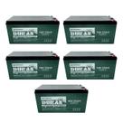 KIT 05 Baterias Estacionarias Duran 16V 25AH VRLA-AGM 6-DZM-20 Bike Elétrica