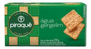 Kit 05 Biscoito Salgado Água E Gergelim Bolacha Piraquê Pacote 215g