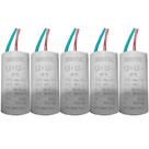 Kit 05 capacitor permanente duplo 1,5 2,5uf/250v sibratec Kit 05 capacitor permanente duplo 1,5 2,5uf/250v sibratec