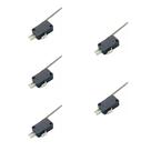 Kit 05 Chave Micro Switch Fim Curso 16a C/ Haste 60mm