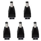 Kit 05 Conector Plug Adaptador P4 Macho Conex1000 Intelbras Cftv Cameras Vigilancia