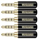 Kit 05 Conectores P2 Trrs Linha Wc 2314 Wireconex Kit 05 Conectores P2 Trrs Linha Wc 2314 Wireconex