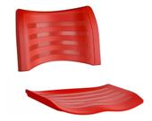 Kit 05 Conjunto Assento E Encosto Iso Pra Cadeiras E Longarinas