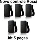 Kit 05 Controles Remoto Para Portão Eletrônico Rossi 433 Mhz Hcs