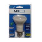 Kit 05 Lâmpadas Led R63 Refletora 10w Luz Branca Morna 3000k