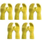 Kit 05 Luvas de Látex Silver Grip DANNY CA 40730 Tamanho:GCor:Amarelo