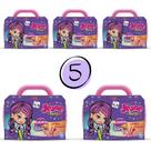 Kit 05 Maletinhas Maquiagem Infantil Lembrancinha Menina Rosa Aniversario - Pica Pau