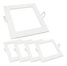 Kit 05 Painel Plafon Led Embutir Slim 15x15 12w Quadrado Branco Quente Kit 05 Painel Plafon Led Embutir Slim 15x15 12w Quadrado Branco Quente