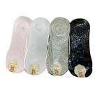 Kit 05 Par Meia Sapatilha Feminina Adulto Algodão Purk Tênis Soquete