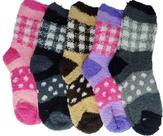 Kit 05 Pares Meia Feminino Adulto Soft Felpuda Inverno 34 A 39
