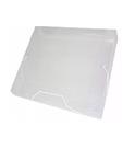 Kit 05 Pastas Aba Elásticas Plástica Oficio 40mm Transparente