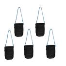 Kit 05 pcs - Bolsa Para a Corrente da Talha Manual Preta