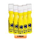 Kit 05 Peças Marcador Caneta Riscador Pincel Industrial Traço Forte Permanente Ponta Tinta 3mm 60Ml Lwb0700