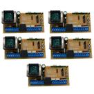 Kit 05 placa central automatizador ipec a2369 x2 st full