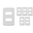 Kit 05 Placas Weg Composé 4x2 2 Posições Branca
