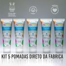 Kit 05 Pomadas Prevenção de Assaduras TURMINHA DA BAGUNÇA 45g