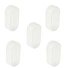 Kit 05 protecao de silicone p/ botao duplo arredondado