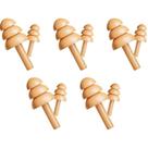 Kit 05 Protetores Auricular Silicone Plug 17 dB Camper CA 49710