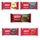 Kit 05 Recheados Nestlé galak charge prestígio negresco Pistache barra de chocolate