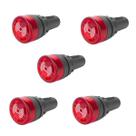 Kit 05 Sinaleiro Buzzer Sinalizador Luminoso Sonoro 220V