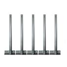 Kit 05 suporte haste concertina 30cm tipo base