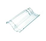Kit 05 Telhas De Vidro Mediterrânea / Maristela Transparente Kit 05 Telhas De Vidro Mediterrânea / Maristela Transparente