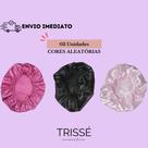 kit 05 Touca Cetim Antifrizz para Cabelos Lisos e Cacheados Multicolorido Cronograma Capilar kit 05 Touca Cetim Antifrizz para Cabelos Lisos e Cacheados Multicolorido Cronograma Capilar
