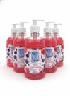 Kit 05 Und Sabonete Líquido Frutas Vermelhas Barbarex 500ml