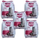 Kit 05 Uni Areia Sanitária Para Gatos 4kg Areia Para Gato Perfumada