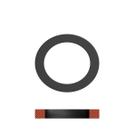 Kit 05x anel de vedacao sms epdm 3''