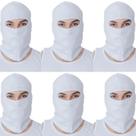 Kit 06 Balaclavas Câmera Fria Conforto Térmico Suedini Maicol CA 10979 Cor:Branco Kit 06 Balaclavas Câmera Fria Conforto Térmico Suedini Maicol CA 10979 Cor:Branco