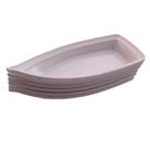 Kit 06 Barca Barco para Açaí Sushi Sashimi Bandeja 42 Branco Kit 06 Barca Barco para Açaí Sushi Sashimi Bandeja 42 Branco