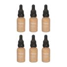 Kit 06 Base Fluída Make Bem Basiquinha 30ml Cor 03 - Dapop